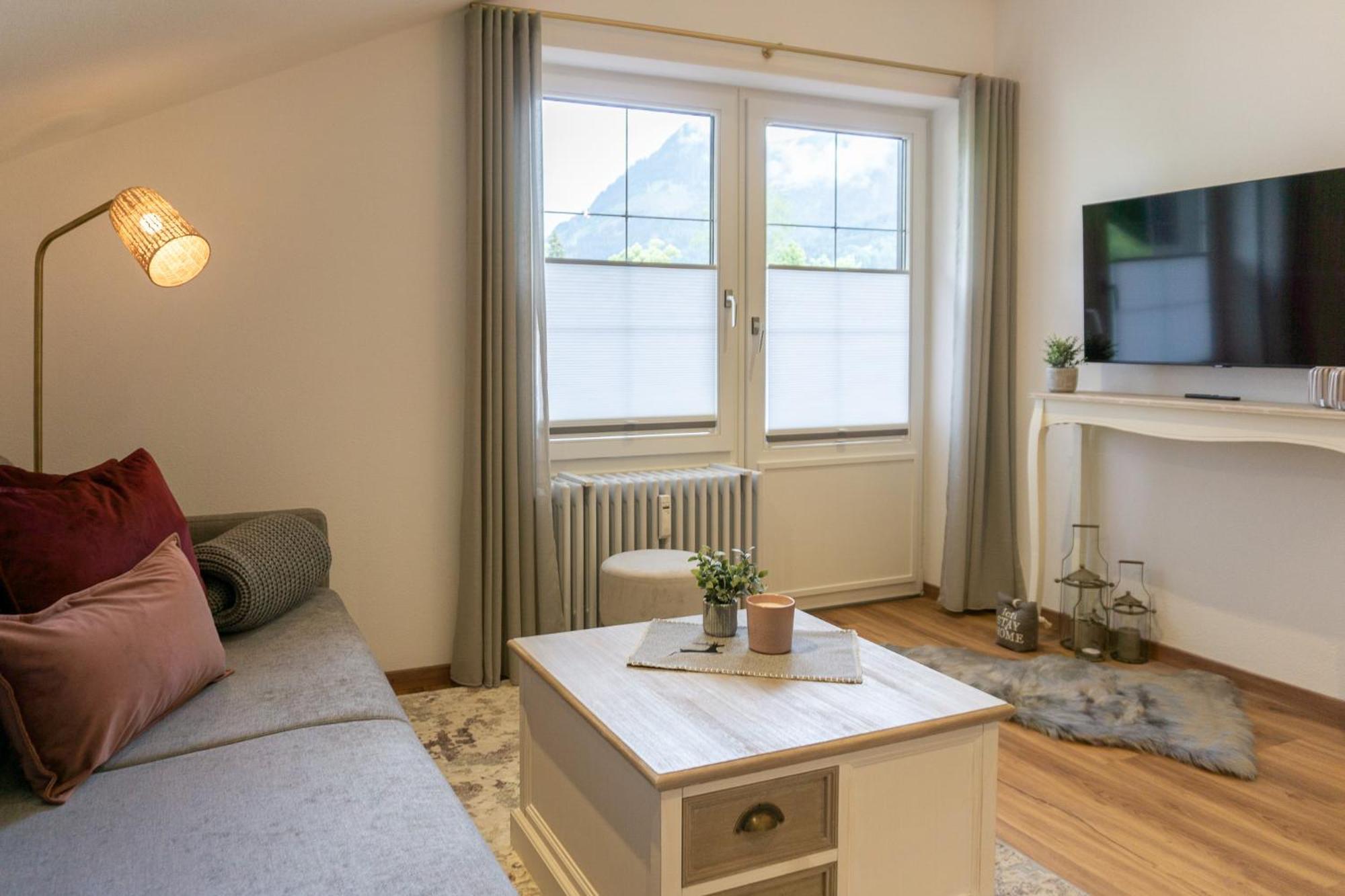 Berge, Balkon Und Top Ausstattung Mitten In Sonthofen Js2 外观 照片